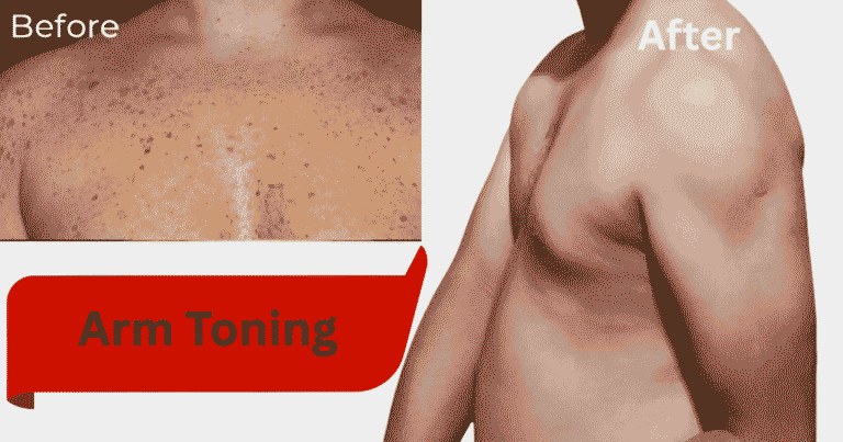 arms before and after toning